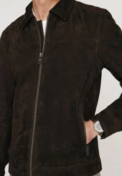 Next Herren Lederjacke - Brown -Next Verkäufe 2022 ec7d8aefef034a33a8a4a296e01b7136