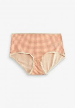 Next Damen 4 PACK - Panties - Check Peach Pink White -Next Verkäufe 2022 ed519bd3ebae4d889a8f02460cc05054