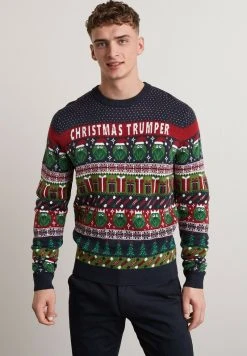 Next Herren CHRISTMAS - Strickpullover - Multicoloured