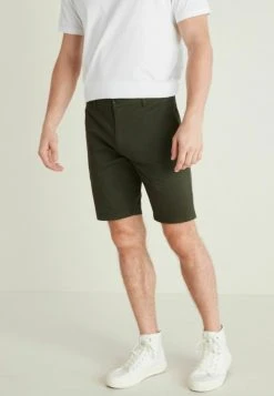 Next Herren SLIM FIT - Shorts - Dark Green