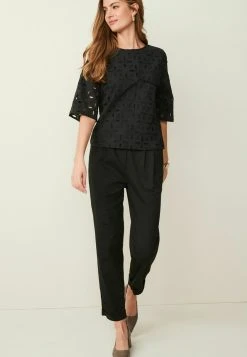 Next Damen BOXY - Bluse - Black -Next Verkäufe 2022 ee837d11d18f4c4598682081664f762c