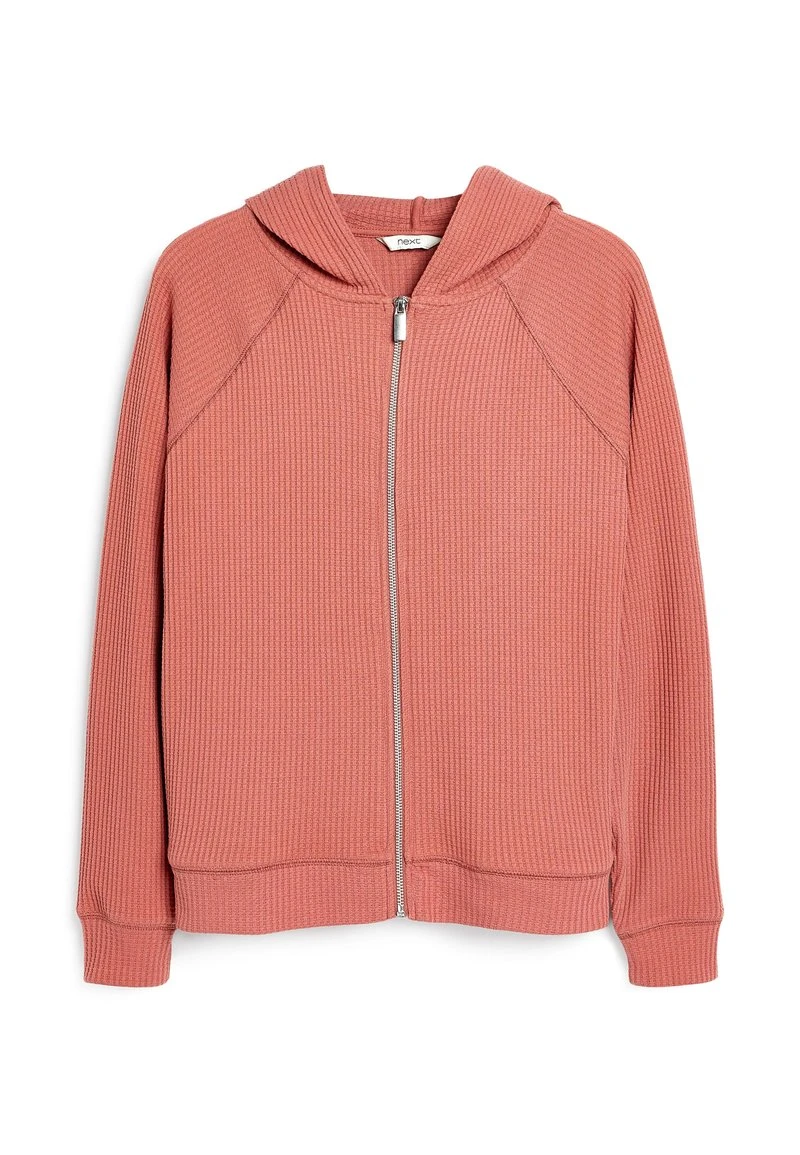 Next Damen WAFFLE - Sweatjacke - Rose Pink 5 Next Damen WAFFLE - Sweatjacke - Rose Pink – Bild 5