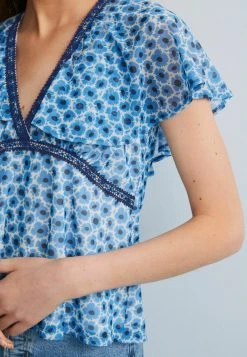 Next Damen FLUTED - Bluse - Blue Jubilee Print -Next Verkäufe 2022 eeac7e1ab7174d658f33766d2c0dcd97