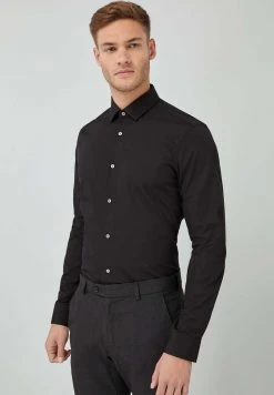 Next Herren Businesshemd - Black