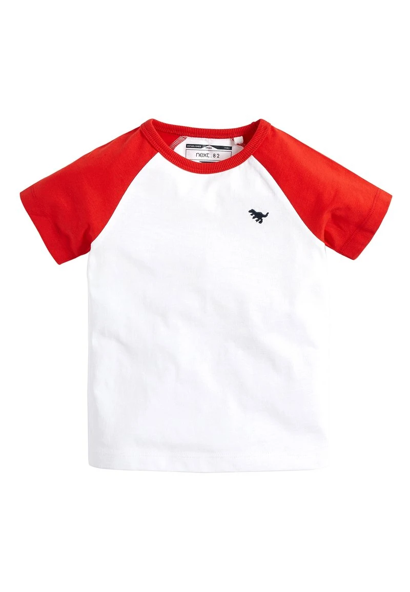 Next Unisex MULTI 4 PACK RAGLAN SLEEVE T-SHIRTS (3MTHS-7YRS) - T-Shirt Print - White 3 Next Unisex MULTI 4 PACK RAGLAN SLEEVE T-SHIRTS (3MTHS-7YRS) - T-Shirt Print - White – Bild 3