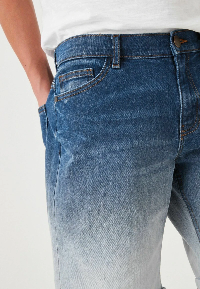 Next Kinder Jeans Shorts - Blue Dip Dye 3 Next Kinder Jeans Shorts - Blue Dip Dye – Bild 3