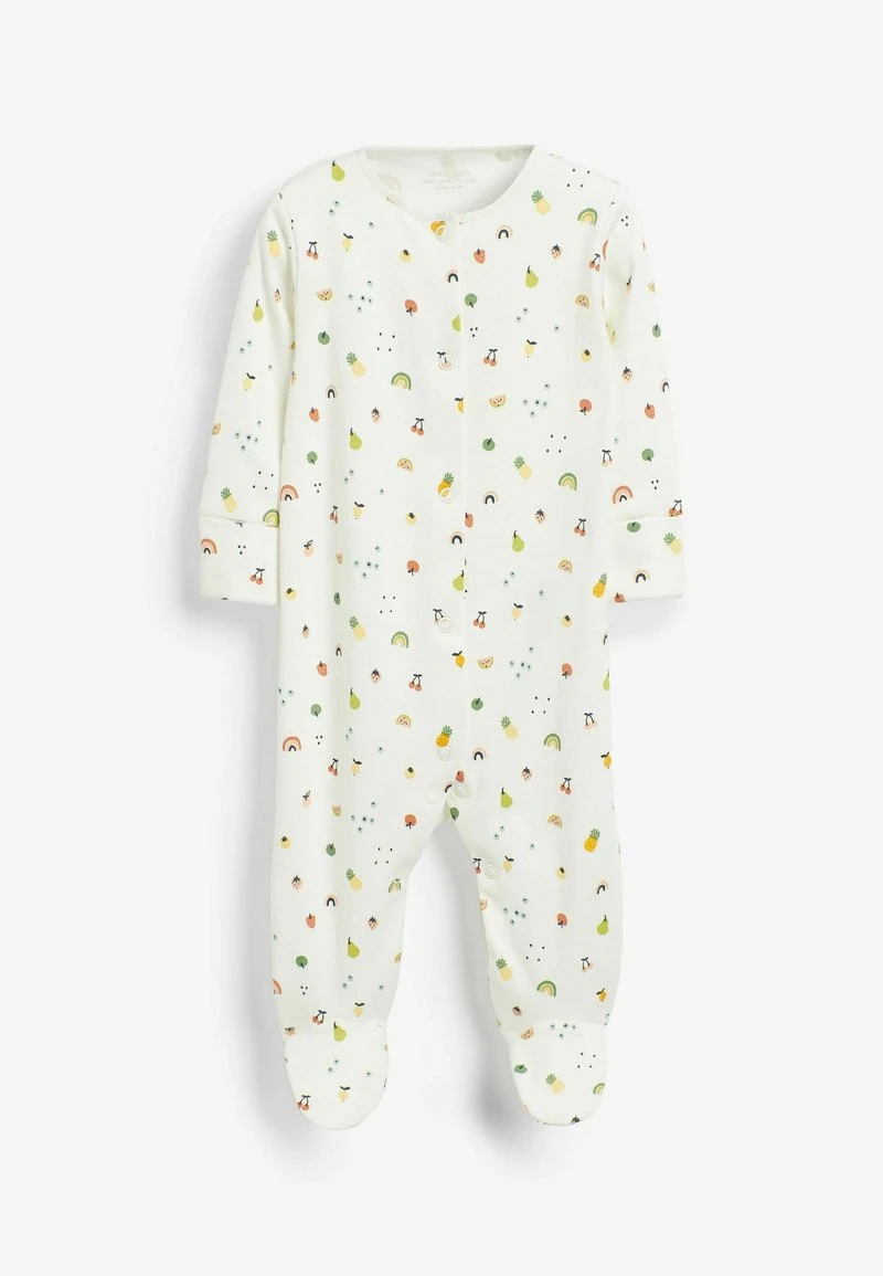 Next Kinder Strampler - Pink/green Floral Baby 3 Next Kinder Strampler - Pink/green Floral Baby – Bild 3