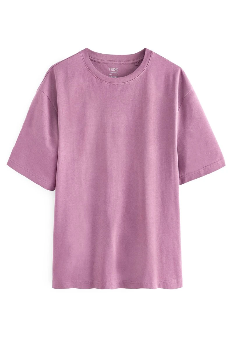 Next Herren T-Shirt Basic - Lilac Purple 5 Next Herren T-Shirt Basic - Lilac Purple – Bild 5
