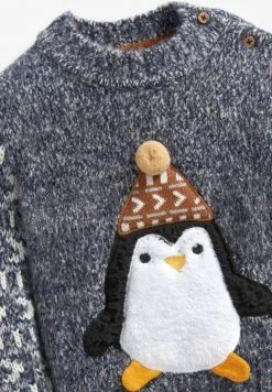 Next Kinder CHRISTMAS PENGUIN - Strickpullover - Grey 5 Next Kinder CHRISTMAS PENGUIN - Strickpullover - Grey -Next Verkäufe 2022 f0b9f1bcd32c4d5d95519726fbfd1265