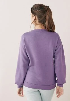 Next Damen GRAPHIC - Sweatshirt - Purple Heart