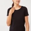Next T-Shirt Basic - Black | Damen