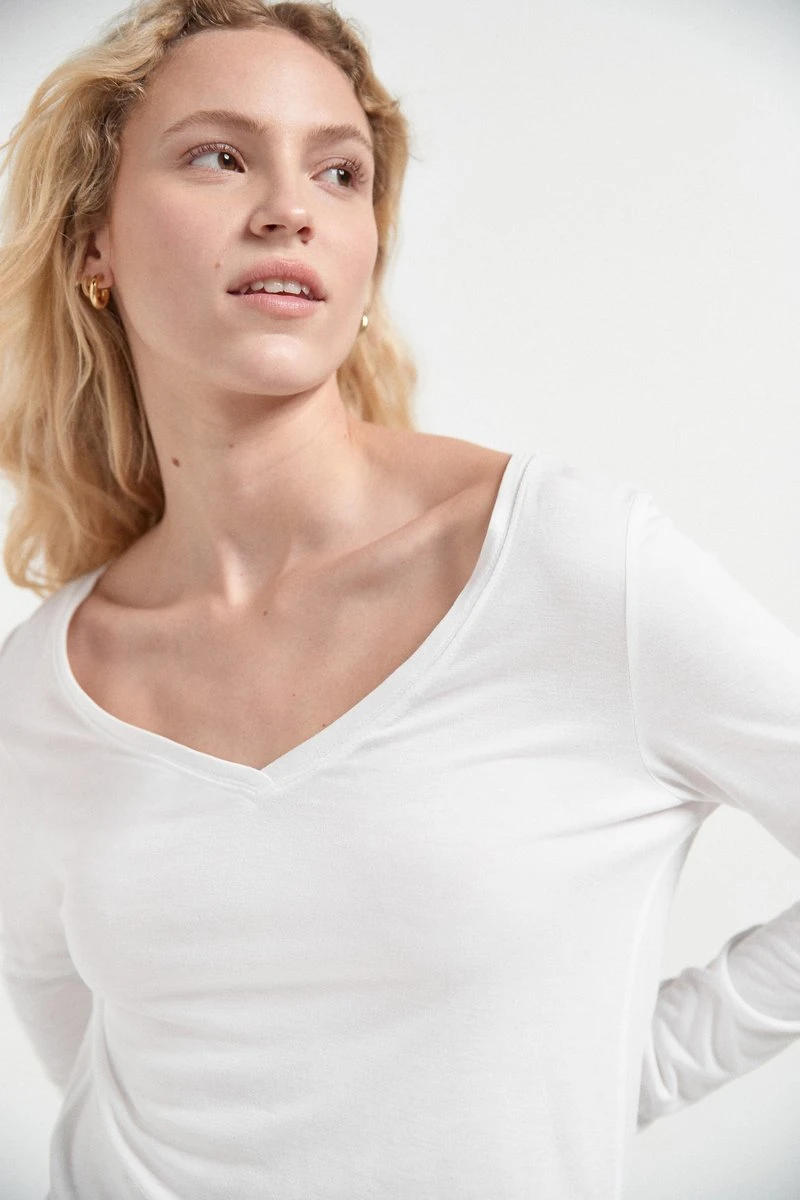 Next Damen Langarmshirt - White 3 Next Damen Langarmshirt - White – Bild 3