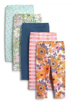 Next Kinder 5 PACK - Leggings - Hosen - Salmon