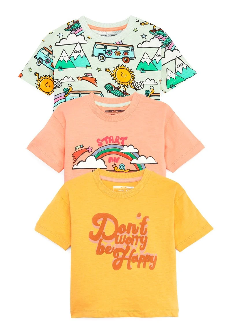 Next 3 PACK OVERSIZED - T-Shirt Print - Multi Campervan | Kinder 1 Next 3 PACK OVERSIZED - T-Shirt Print - Multi Campervan | Kinder