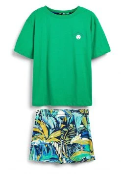 Next Damen SET - Nachtwäsche Set - Green Blue Leaf Print -Next Verkäufe 2022 f189d6514118421683806b466a153d35