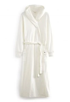 Next Damen TOWELLING - Bademantel - White