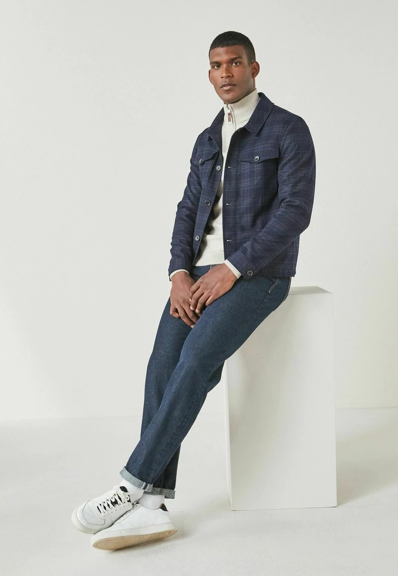 Next Herren Leichte Jacke - Dark Blue 5 Next Herren Leichte Jacke - Dark Blue – Bild 5