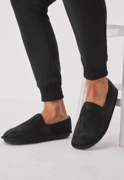 Next Herren Slipper - Black