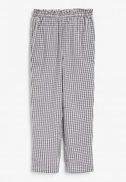Next Pyjama - Grey White Gingham | Damen -Next Verkäufe 2022 f20d214269a34308ac6cd13a8a2c312b