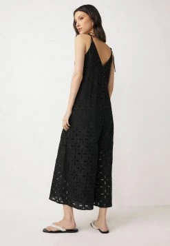 Next Jumpsuit - Black Broidery | Damen