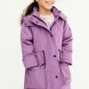 Next Kinder PARKAMANTEL - Wintermantel - Purple
