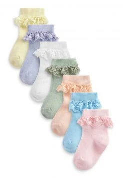 Next Kinder 7 PACK - Socken - Pink