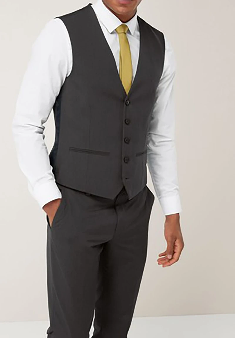 Next Herren Anzugweste - Grey 1 Next Herren Anzugweste - Grey