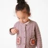 Next Kinder Strickjacke - Purple