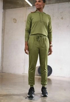 Next Damen CO-ORD JOGGERS - Jogginghose - Khaki