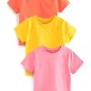 Next Kinder 3 PACK - T-Shirt Basic - Bright