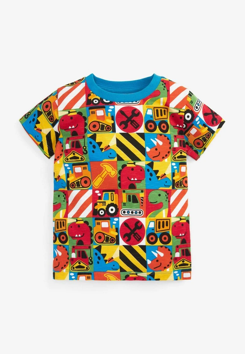 Next Kinder 3 PACK - T-Shirt Print - Neon Blue 4 Next Kinder 3 PACK - T-Shirt Print - Neon Blue – Bild 4