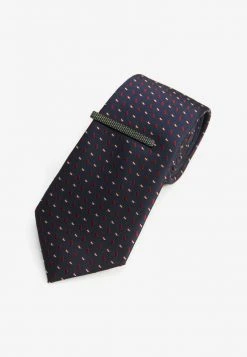 Next Herren TEXTURED 2 PACK WITH CLIP - Krawatte - Red Burgundy -Next Verkäufe 2022 f3df8e391cc14e54bdb179299dca7a79