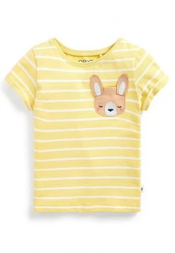 Next Kinder EMBROIDERED - T-Shirt Print - Yellow