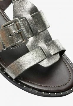 Next GLADIATOR - Riemensandalette - Silvercoloured | Damen -Next Verkäufe 2022 f459ee59e005426385a7b84cee7e26dc
