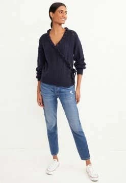 Next Damen Strickjacke - Navy Blue