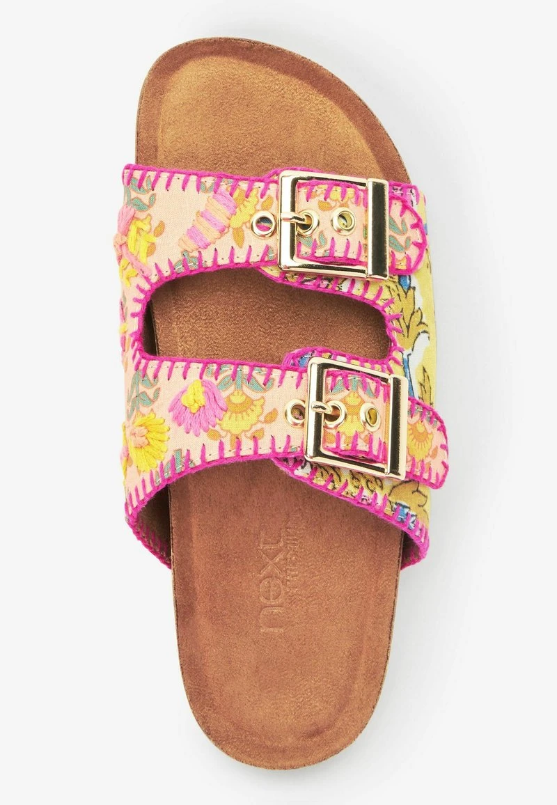 Next Kinder CORKBED - Pantolette Flach - Yellow /pink 3 Next Kinder CORKBED - Pantolette Flach - Yellow /pink – Bild 3