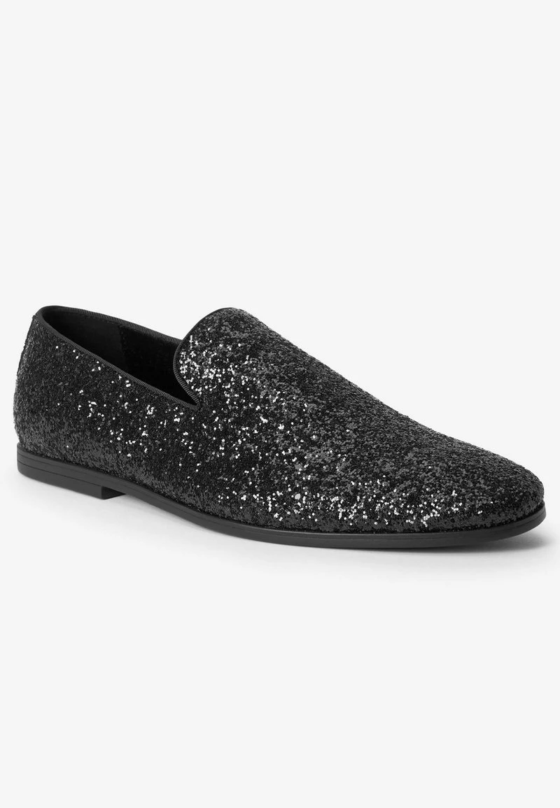 Next Herren GLITTER - Slipper - Black 2 Next Herren GLITTER - Slipper - Black – Bild 2