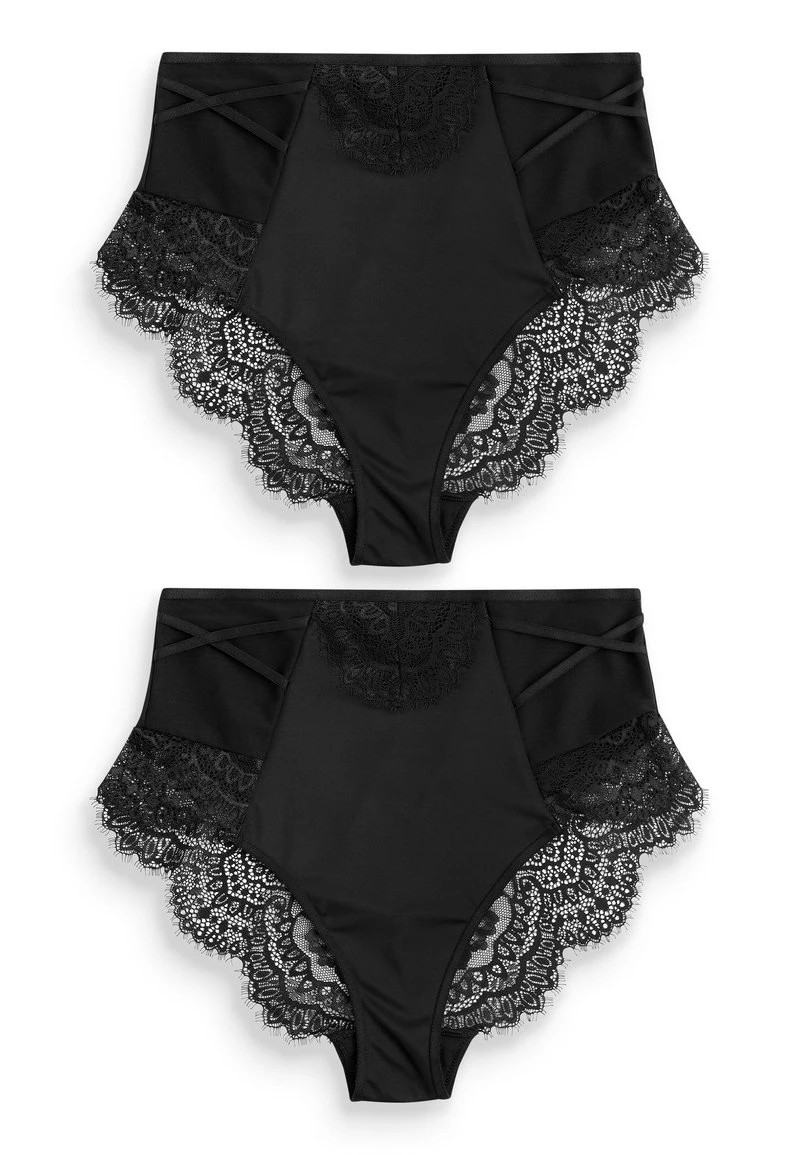 Next Damen 2 PACK - Slip - Black 3 Next Damen 2 PACK - Slip - Black – Bild 3