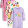 Next Kinder 3 PACK EMBROIDERED DETAIL - Strampler - Multicoloured