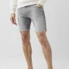 Next Herren GREEN CAST - Jeans Shorts - Grey Mid Wash