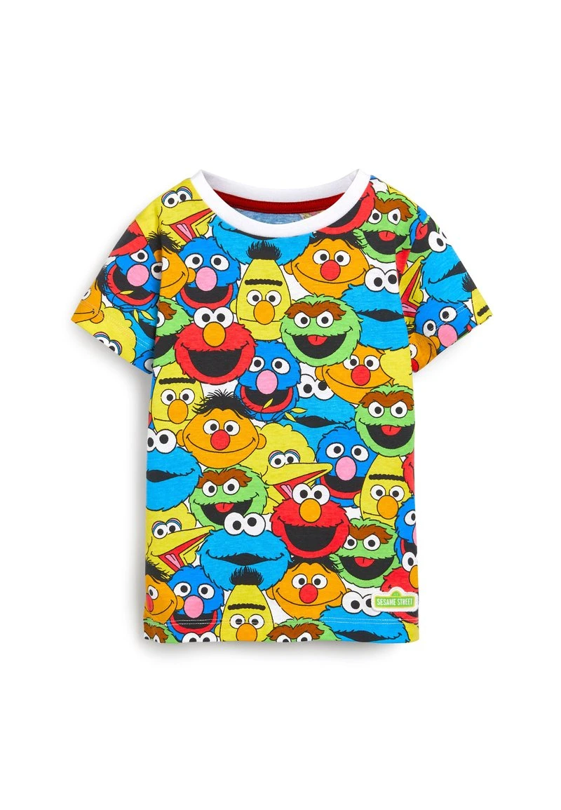 Next Kinder SESAME STREET SHORT SLEEVE - T-Shirt Print - Multicoloured 1 Next Kinder SESAME STREET SHORT SLEEVE - T-Shirt Print - Multicoloured