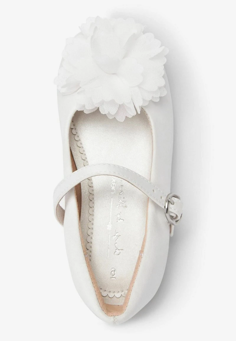 Next Kinder STAIN RESISTANT CORSAGE MARY JANE - Riemchenballerina - White 3 Next Kinder STAIN RESISTANT CORSAGE MARY JANE - Riemchenballerina - White – Bild 3