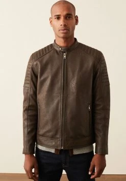 Next Herren Lederjacke - Brown -Next Verkäufe 2022 f60e0d22e5bb44999aa937ab0d6534f5