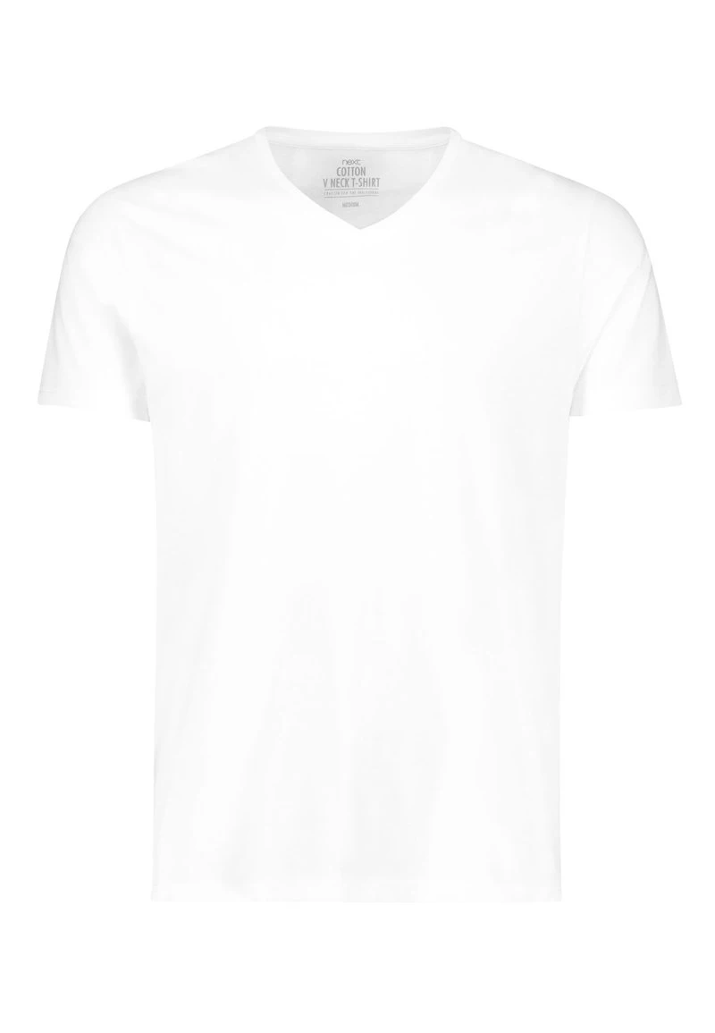 Next Herren 2 PACK - T-Shirt Basic - White 5 Next Herren 2 PACK - T-Shirt Basic - White – Bild 5