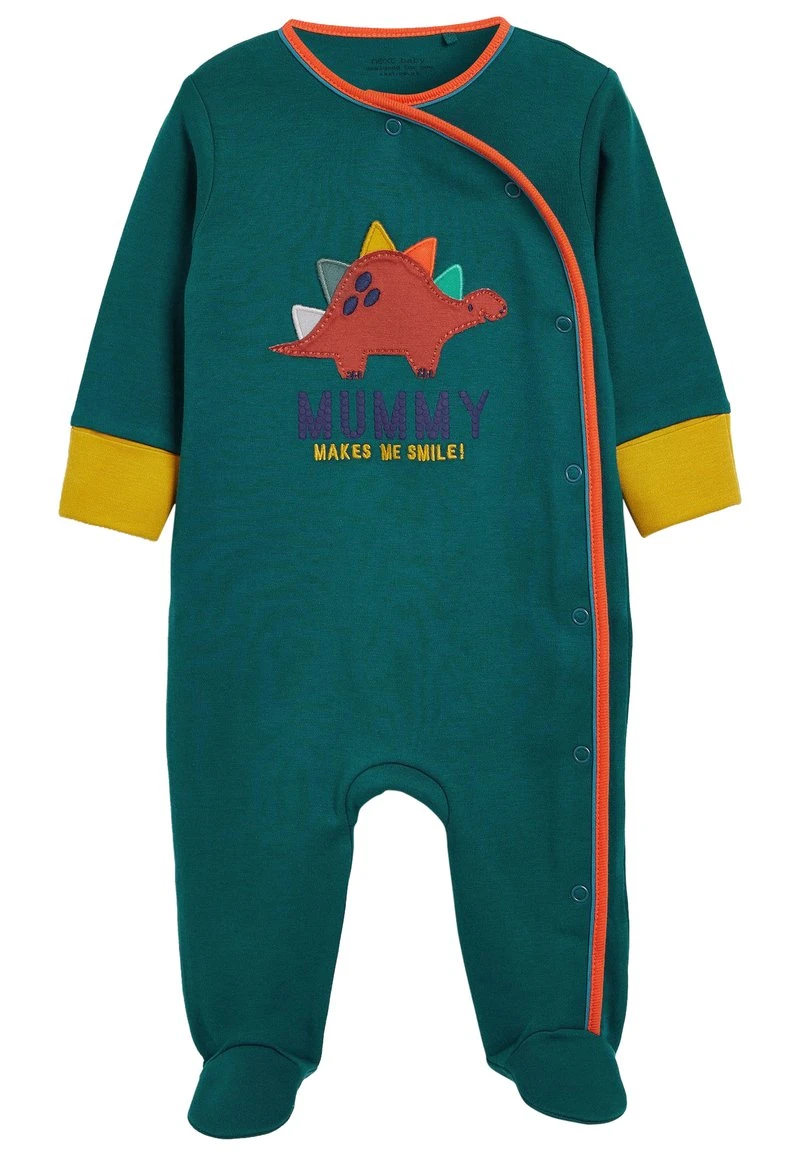 Next Kinder DINOSAUR - Strampler - Blue 3 Next Kinder DINOSAUR - Strampler - Blue – Bild 3