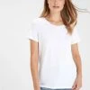 Next Damen T-Shirt Basic - White