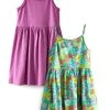 Next 2 PACK - Freizeitkleid - Tropical Print & Purple | Kinder