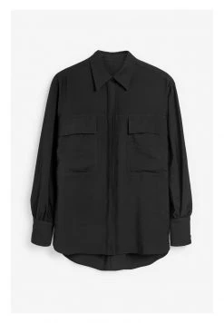 Next Damen Hemdbluse - Black -Next Verkäufe 2022 f68d7e291e9a41a8a68d1d1c75fff727