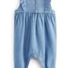 Next Kinder FRILL - Jumpsuit - Denim Blue