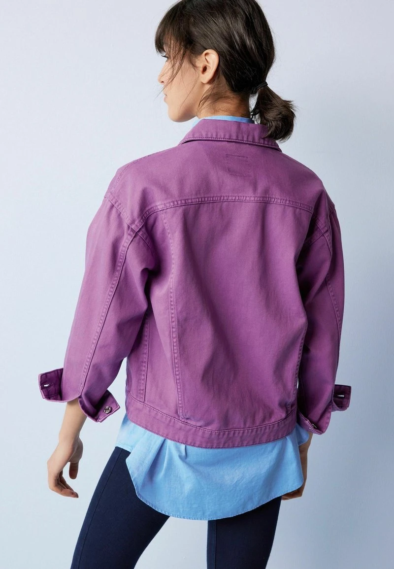 Next Damen OVERSIZED - Jeansjacke - Purple 3 Next Damen OVERSIZED - Jeansjacke - Purple – Bild 3